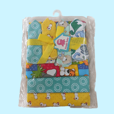 3PC Baby Receiver With Wash Rag