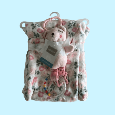 Callie Bear Blanket with Toy