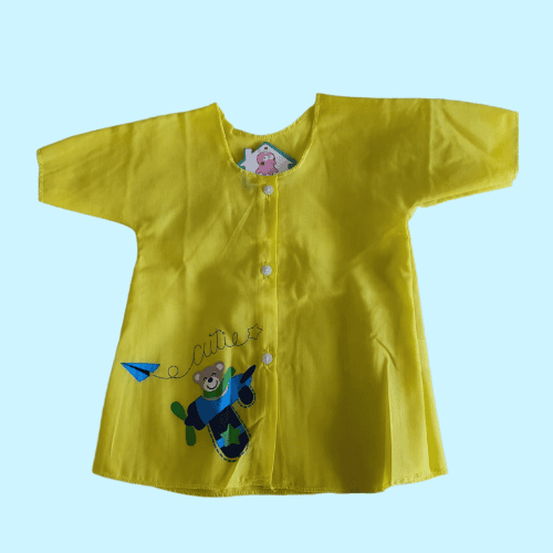 Baby Chemise w Sleeve - Yellow