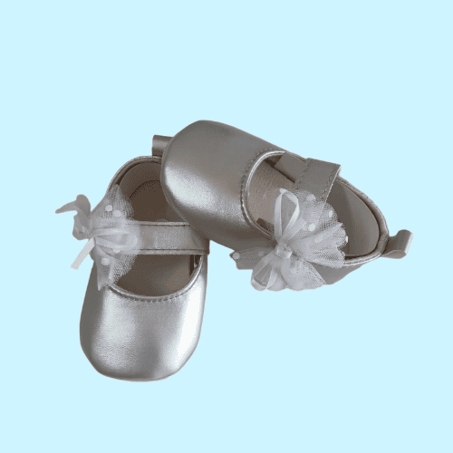 Baby Girl Shoes - Silver