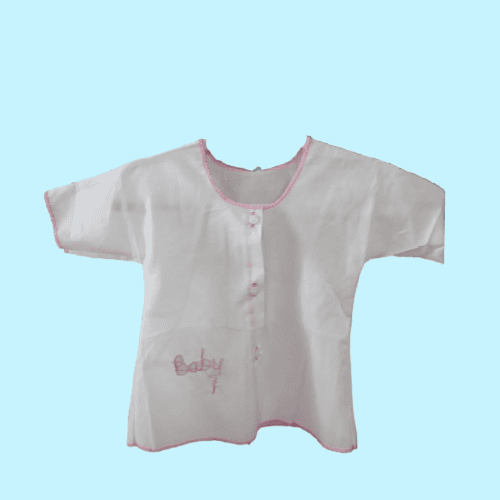 Baby Chemise w Sleeve - White