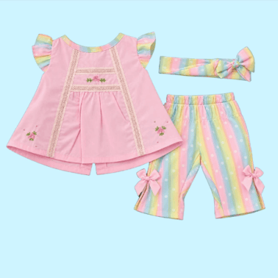Bon Blues Girl Shorts Set